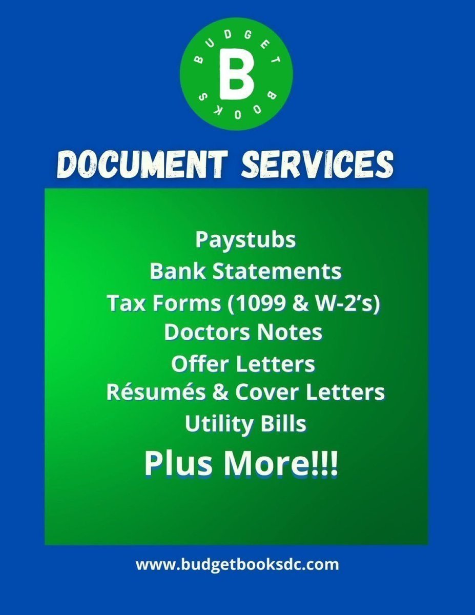 BudgetBooksDC's tweet photo. The office is open today from 9a-6p 👩🏾‍💻

Visit our website or click on our Twitter storefront to place your order for documents:

https://t.co/ogOULtoOSO

#BudgetBooksDC https://t.co/GmqaQsBRS1