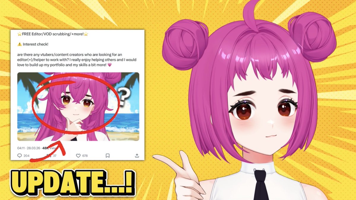 ⟡ Finny McFreak ⟡ 💗⭐️ Vtuber & Editor! 🎬✨ tweet media