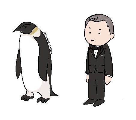 AlGoresLockBoxx's tweet photo. Al Gore and da penguin https://t.co/vFpgYRwjsr
