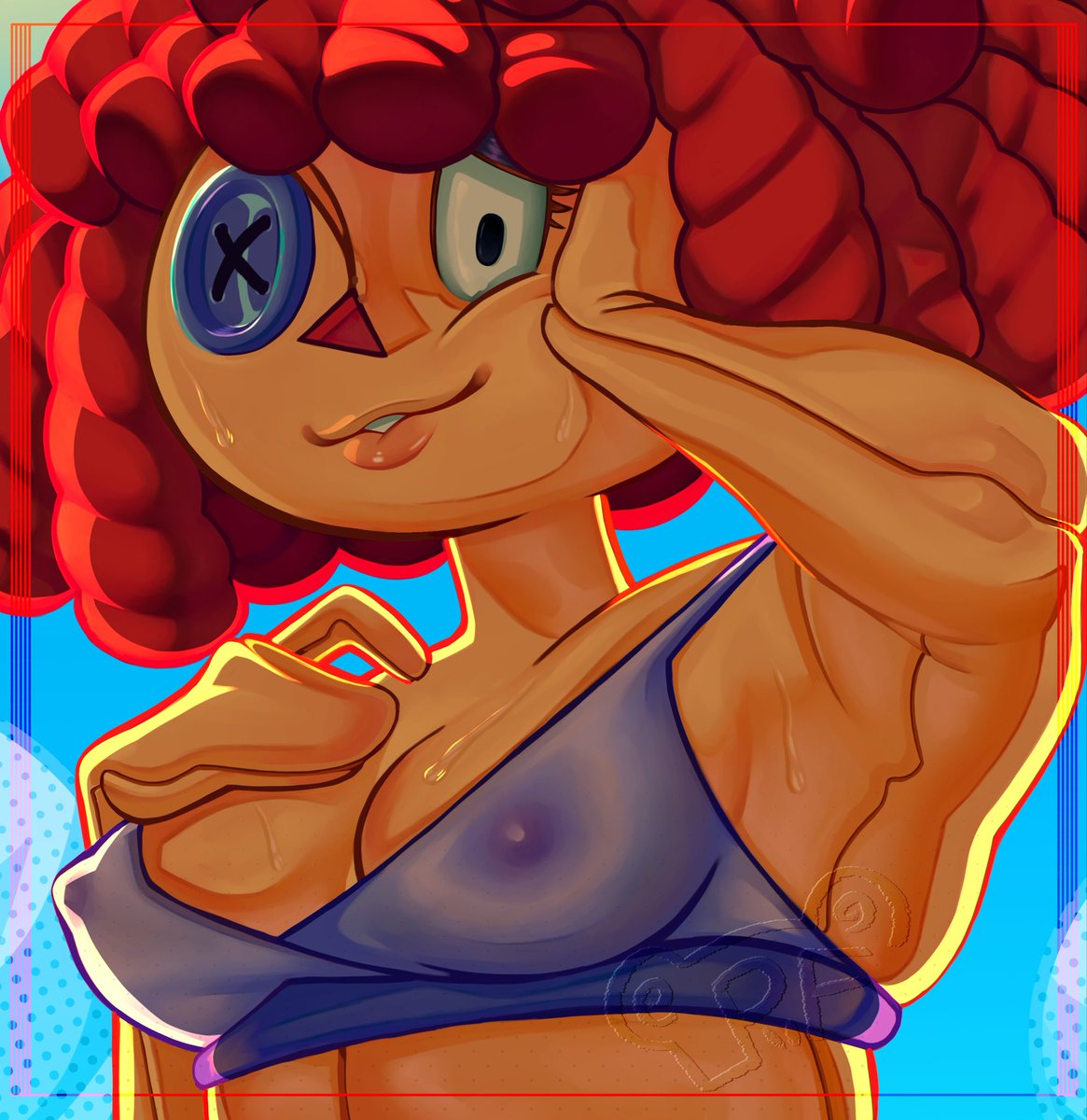 phizzyfrog's tweet photo. drawing my sexy, beautiful wife who can do no wrong to deal with the drama 🚶🏻

#tadc #theamazingdigitalcircus #ragatha #tadcragatha #fanart #tadcfanart #digitalart #digitalartist #smallartist #art #tadcleak https://t.co/FolYWTl6oo