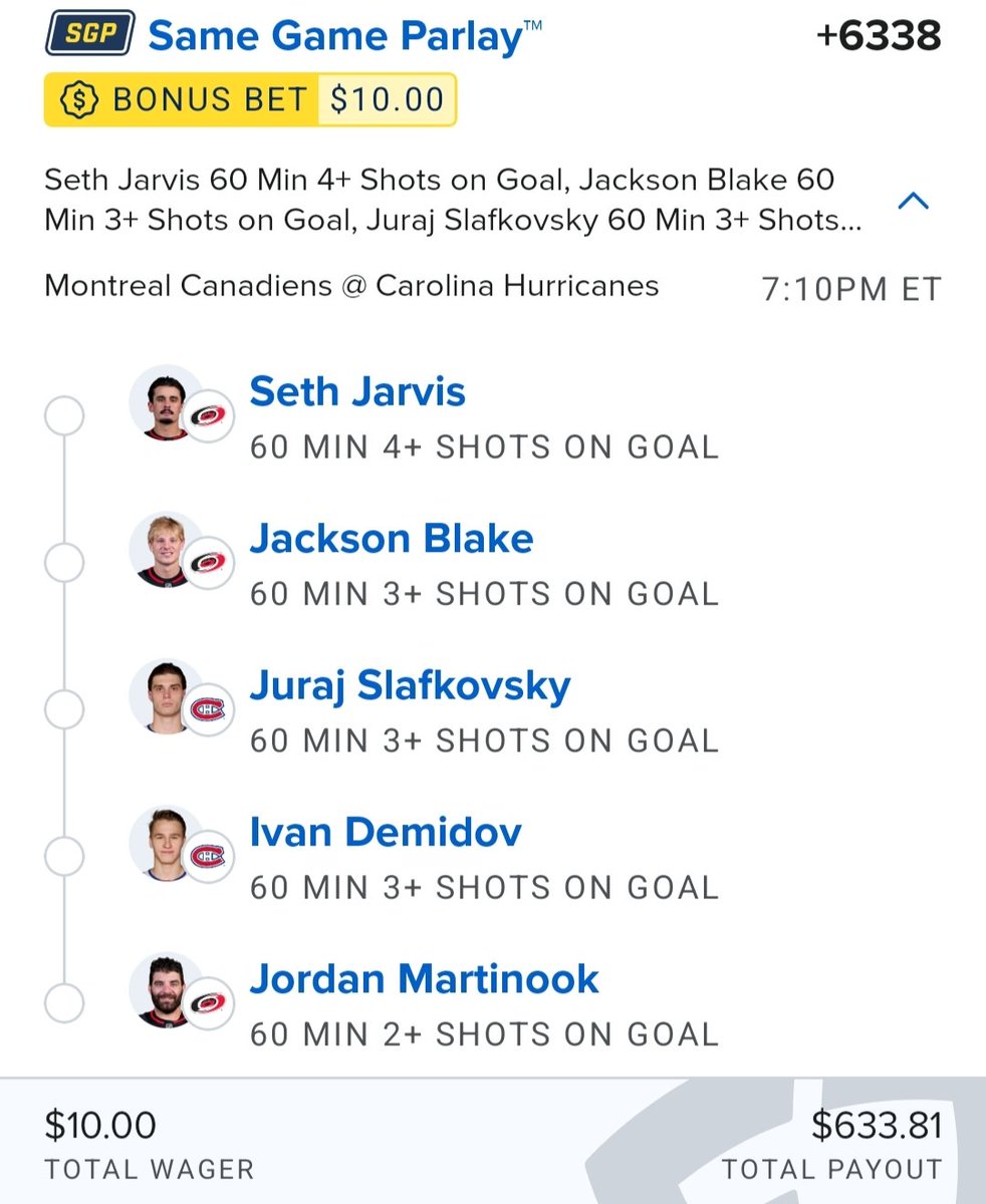 coach bombay parlays tweet media