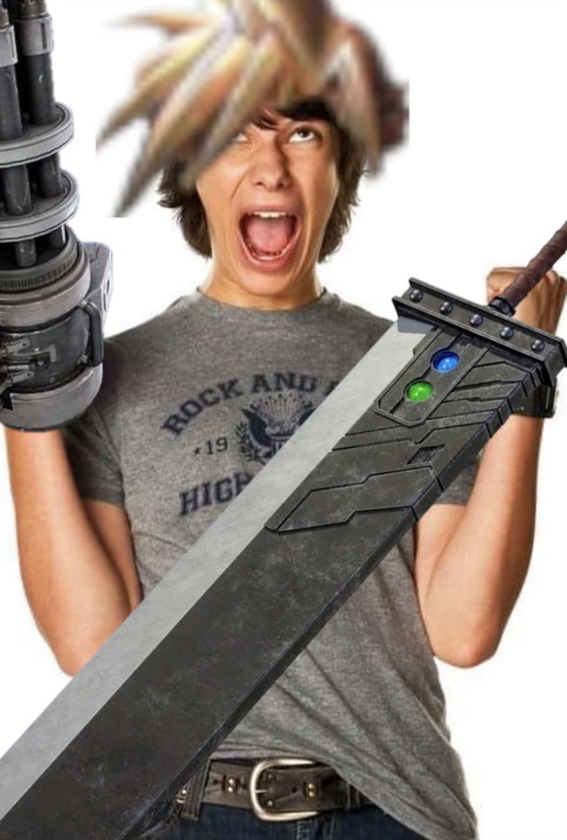 Cloudonachocobo's tweet photo. BUYING FFVII AND NEVER BEATING IT!!!!!!! https://t.co/D4BZHiAutI