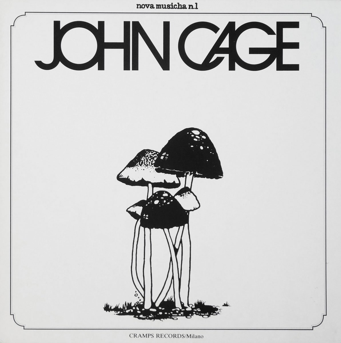 14DeCopas's tweet photo. En los 70 el sello italiano Cramps sacó una serie de LPs experimentales llamada Nova Musicha. Por ahí salieron cosas de John Cage, David Tudor y el argentino Horacio Vaggione entre otros. Cuestión: miren lo que era el diseño de las portadas. https://t.co/jeRwQ6CwNU