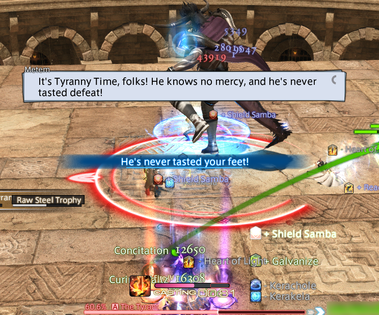 BrolijahRH's tweet photo. The Tyrant is no longer asking #ffxiv https://t.co/0o2pJPuDpm