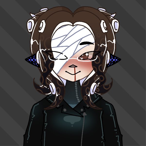 FangirlCorpse's tweet photo. Self-Insert/OC appreciation time!! QRT with your OCs or sonas!!

Agent GothOcto and Brawl Stars Meiko! https://t.co/3lmkjboIum