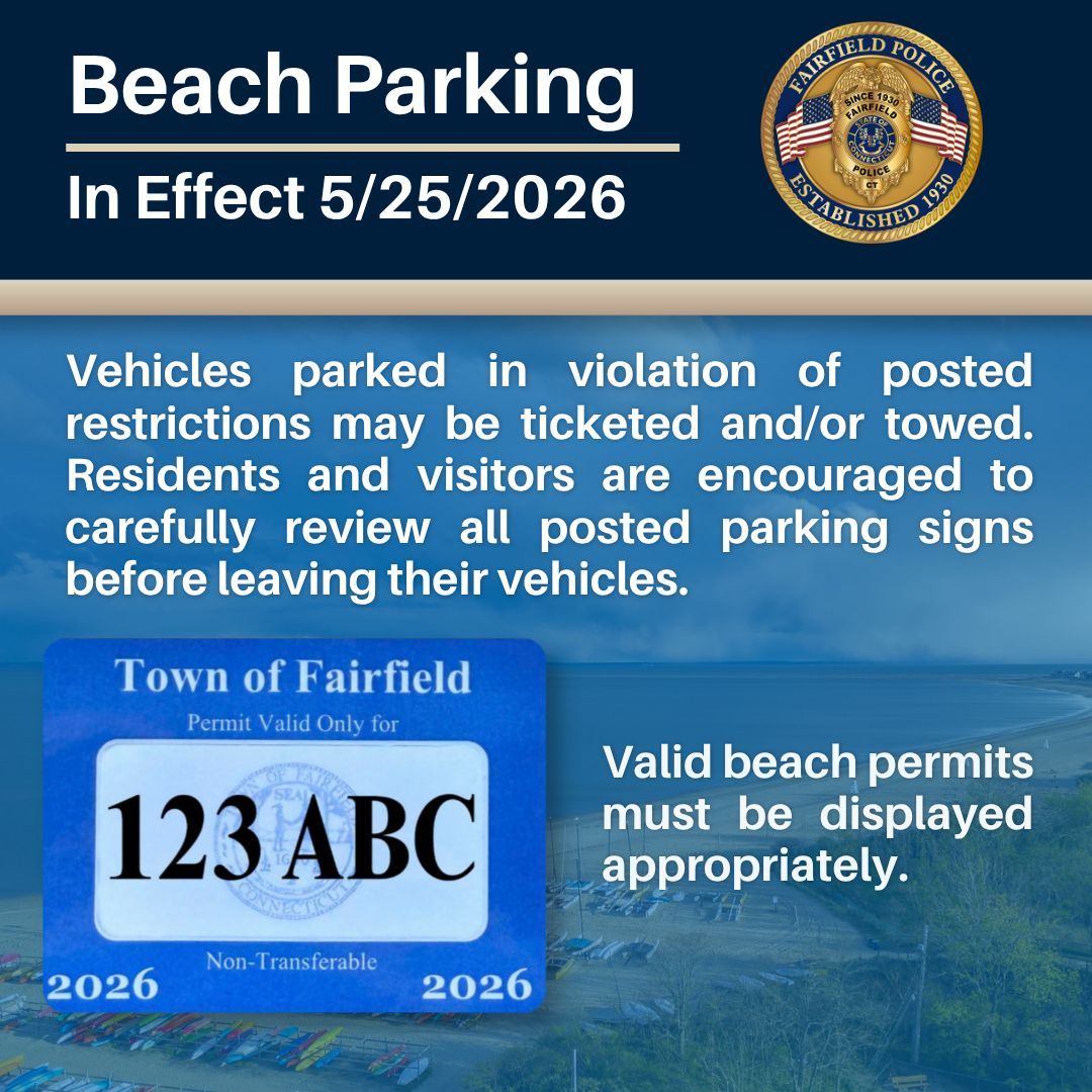 Fairfield Police, CT tweet media