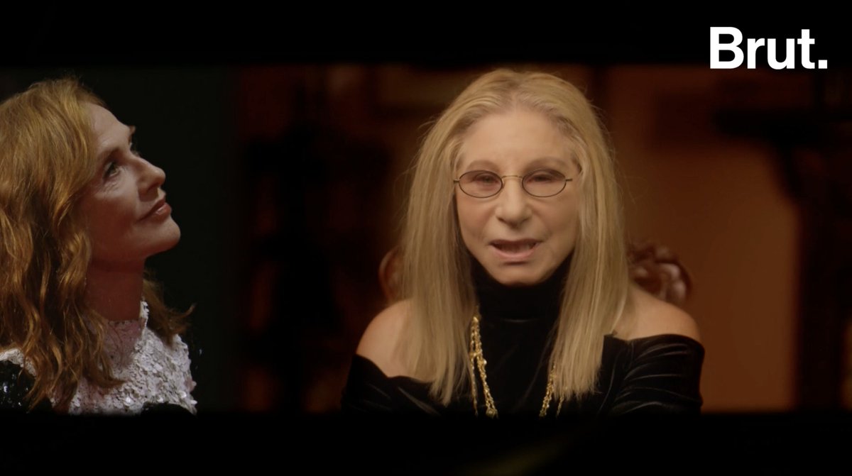 AwardsWatchErik's tweet photo. Barbra Streisand sends an impeccably lit video acceptance speech for her Honorary Palme #Cannes https://t.co/jxjpVaBUR8