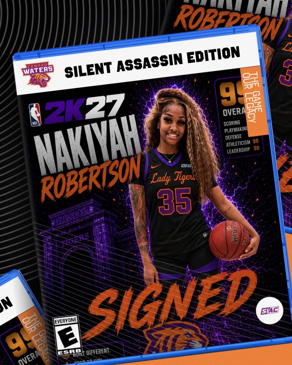 coach_ejwbb's tweet photo. Tiger Nation, we got one 🚨

Length, touch, and toughness all in one package. Big presence, big upside, and a motor built for the bright lights!!! ✨

Welcome to the jungle, Nakiyah Robertson 🧡🐅

#LegacyOverLevel #sisc #HBCUHoops #WomensBasketball #wbb https://t.co/C70izeV6h9