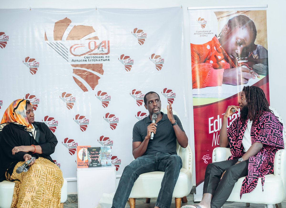 COALNG's tweet photo. One week since the COAL Book Reading. 
We're still in it. The music. The readings. The conversations that refused to end.

Thank you for being there. Thank you for still talking about it

#coalng #bookreading #africanliterature #jos #nanasule #umarturaki #bookstore #readafrican https://t.co/tvvHmXV3Ro