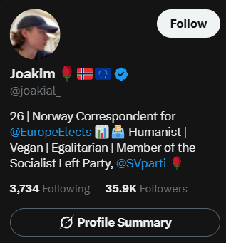 TArchcast's tweet photo. It truly is peak humor to see an "egalitarian socialist" use the words of a king to defend his position. Norwegians come from Norway. And nowhere else. https://t.co/SVG1w1htRT