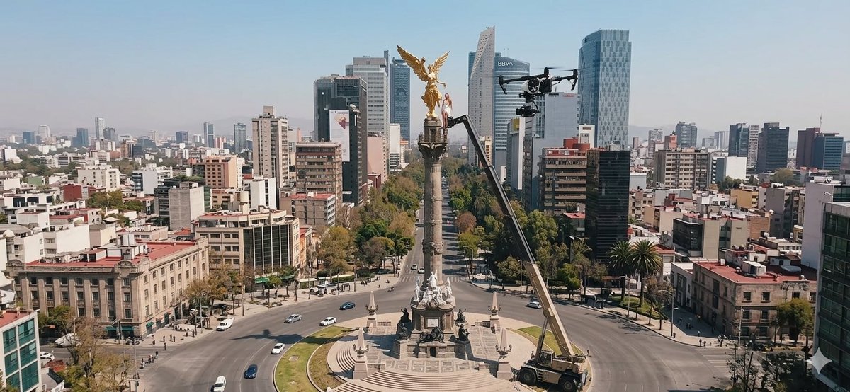 Memes_Shakira2's tweet photo. El día que Shakira grabó sobre el Ángel de la Independencia 🇲🇽 https://t.co/0qsuCXN4kz