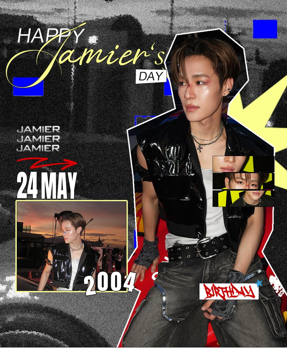 xebis_ent's tweet photo. 🎂 24.05 🎂 HAPPY BIRTHDAY TO JAMIER 🥀✨

Wishing you the happiest birthday and a year filled with everything you love. | @jamier_su 

#JAMIER
#XEBISENTERTAINMENT
#MAKEPOPHISTORY https://t.co/dl7S0aVOTe