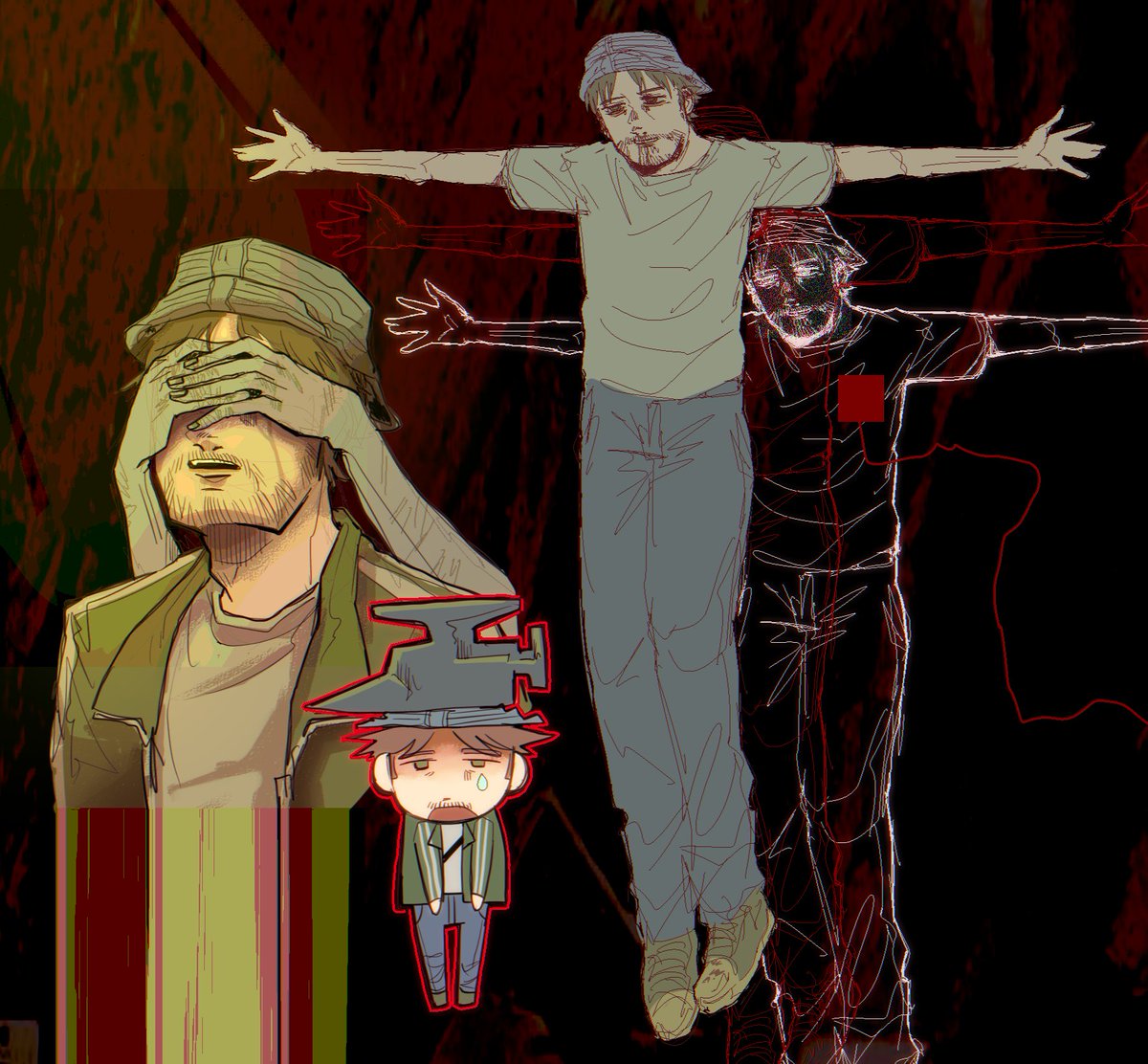 tonolov's tweet photo. get my television fix sitting on my crucifix https://t.co/G9j8jjycUp