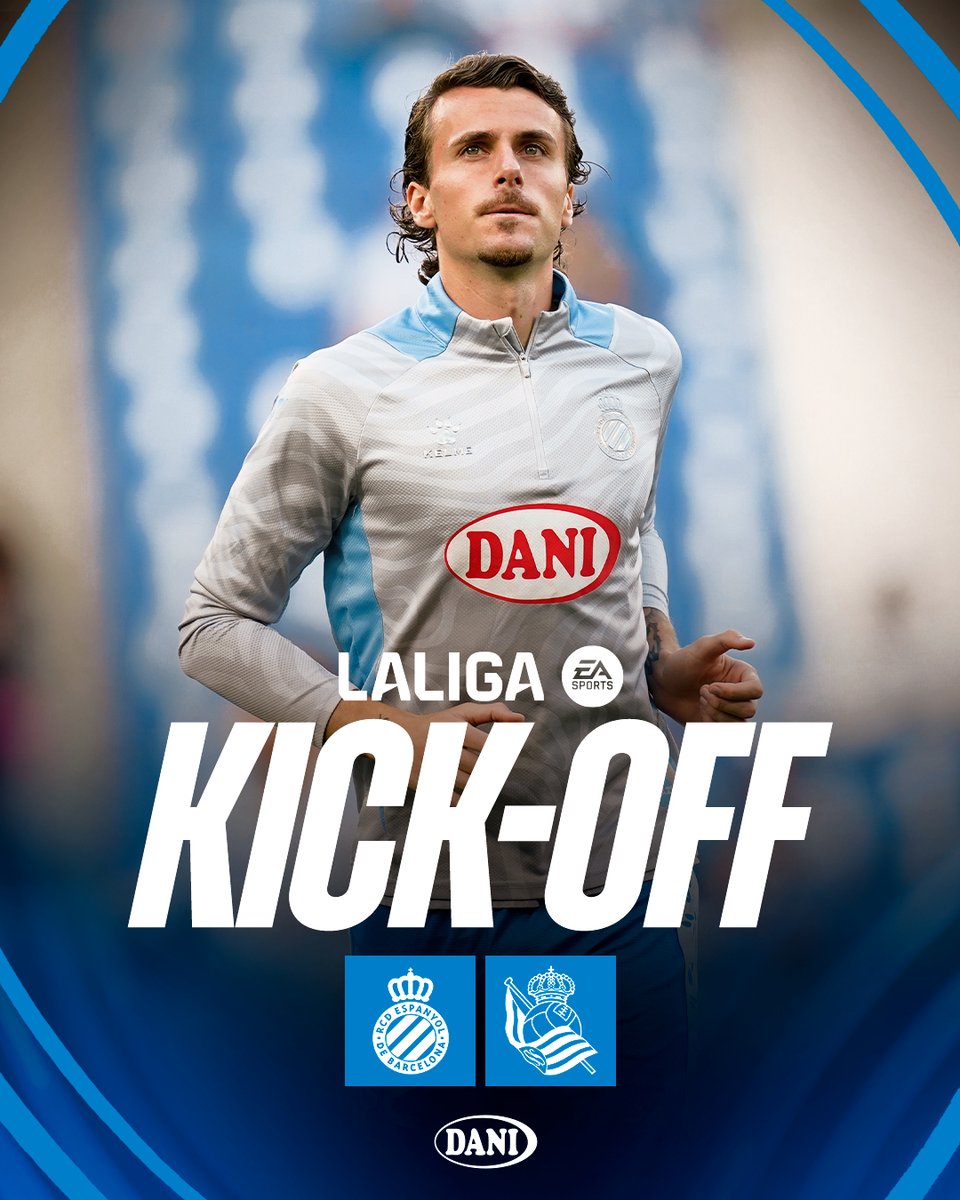 RCDEspanyol's tweet photo. ▶️ Comença el partit a l’RCDE Stadium!
👊 ¡VAMOS, MÁGICO!
#RCDE #EspanyolRealSociedad https://t.co/nBi60Stbrd