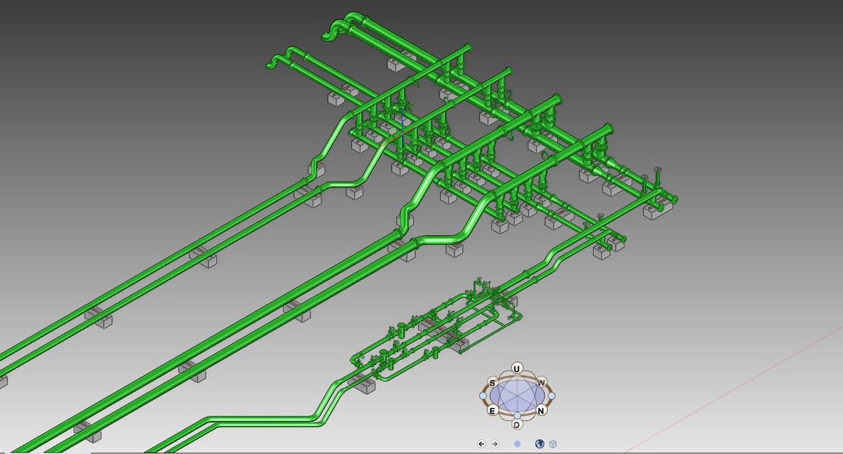 Real_Cdob's tweet photo. My pipeline design with Aveva E3D https://t.co/N2oUEAMAI1