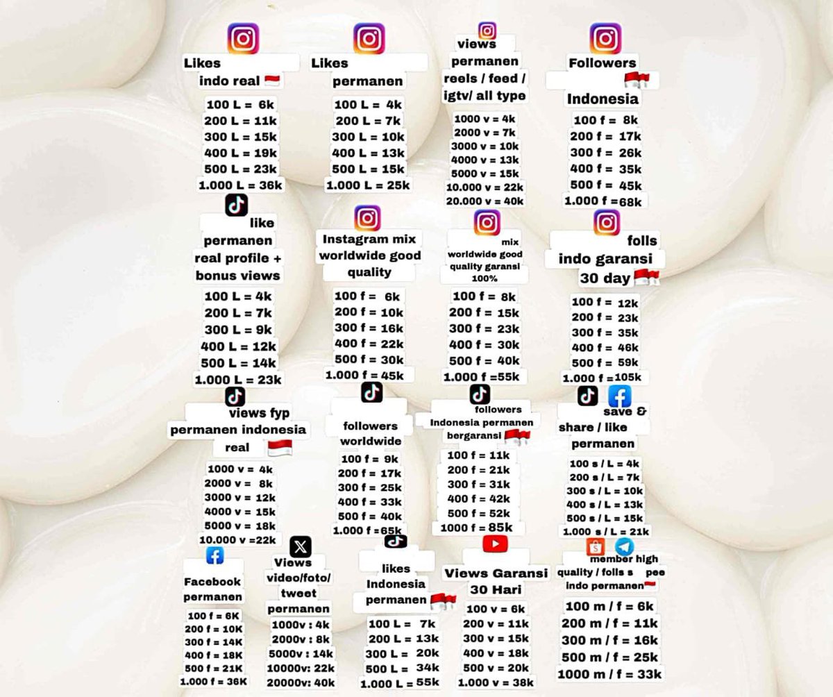 naforluvv's tweet photo. 🍀 Hoki biasanya datang ke orang yang tetap mau berusaha terus
Instagram yt TT FB YouTube Facebook tiktok ig Wtb ig folls murah upfoll like jual view komen followers indo jasa comment likes wts views follower share save permanen bergaransi boost suntik https://t.co/QOgOeNIVKI