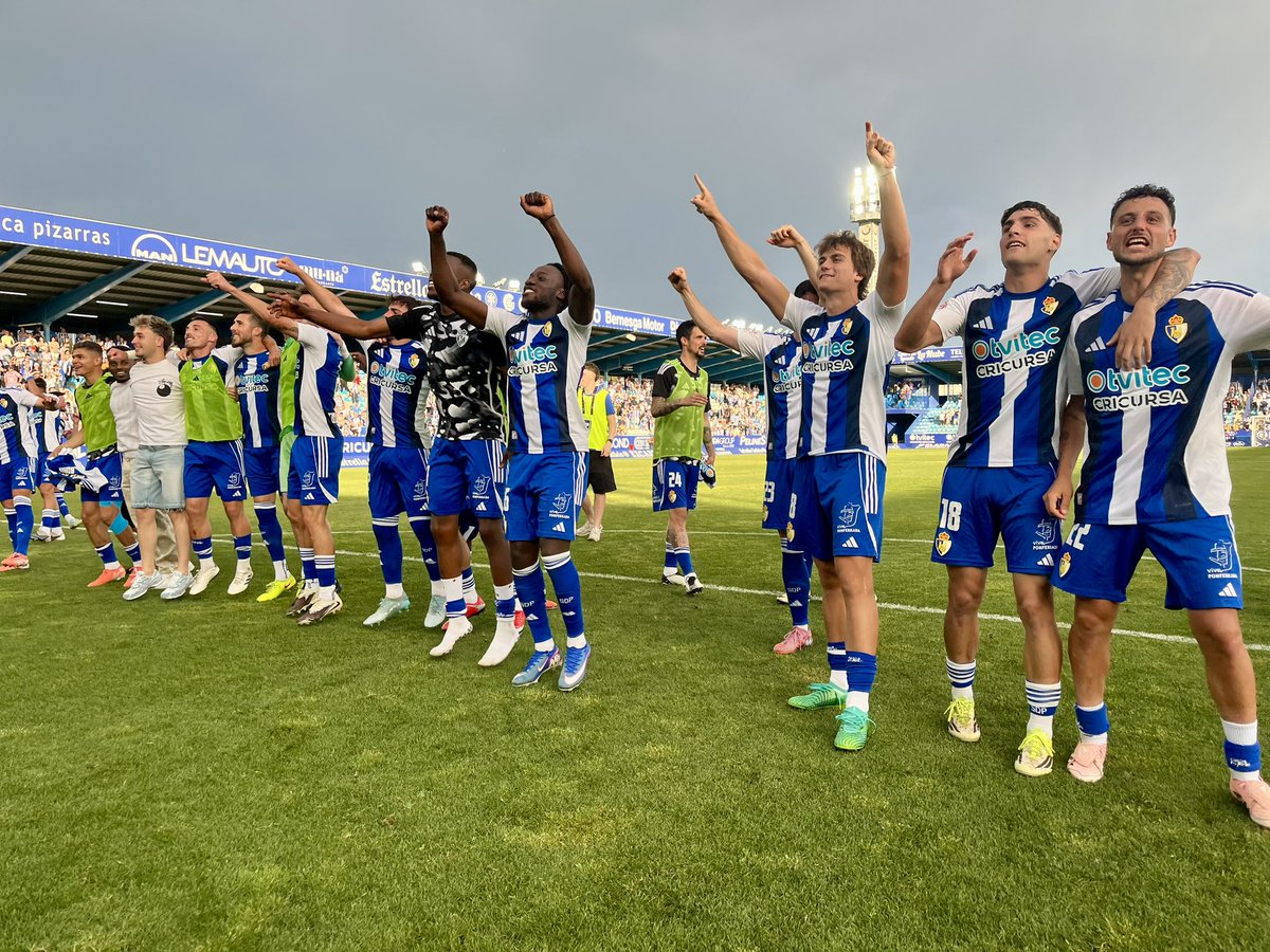 MasFutbolMARCA's tweet photo. Acabó la primera vuelta en zona de descenso y se ha metido en los playoffs de ascenso, siendo el mejor equipo de la segunda vuelta y a pesar de no depender de ella misma en la última jornada 

⚪🔵 La @SDP_1922 luchará por volver a Segunda por tercera temporada seguida https://t.co/eo5ejOlrFR