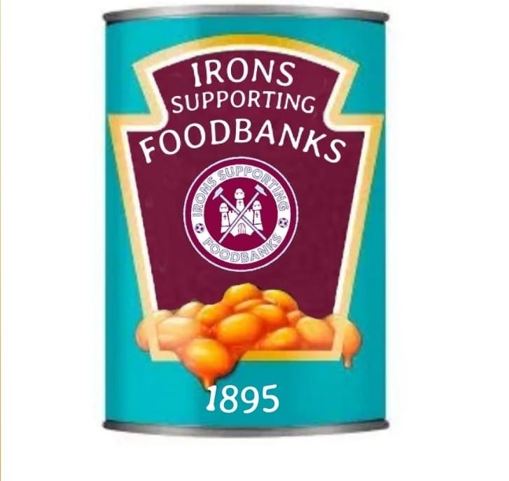 Irons Supporting Foodbanks tweet media