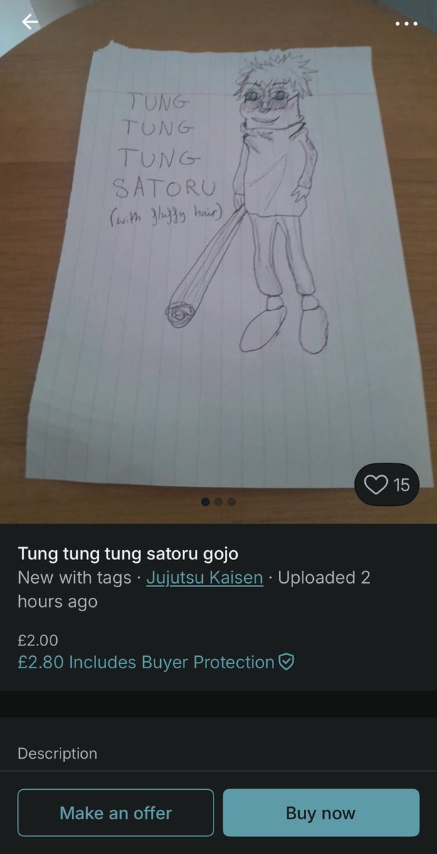 therealbluking's tweet photo. They be selling anything on Vinted these days. 😭🏳️🥀💀 https://t.co/DSDszgHspL