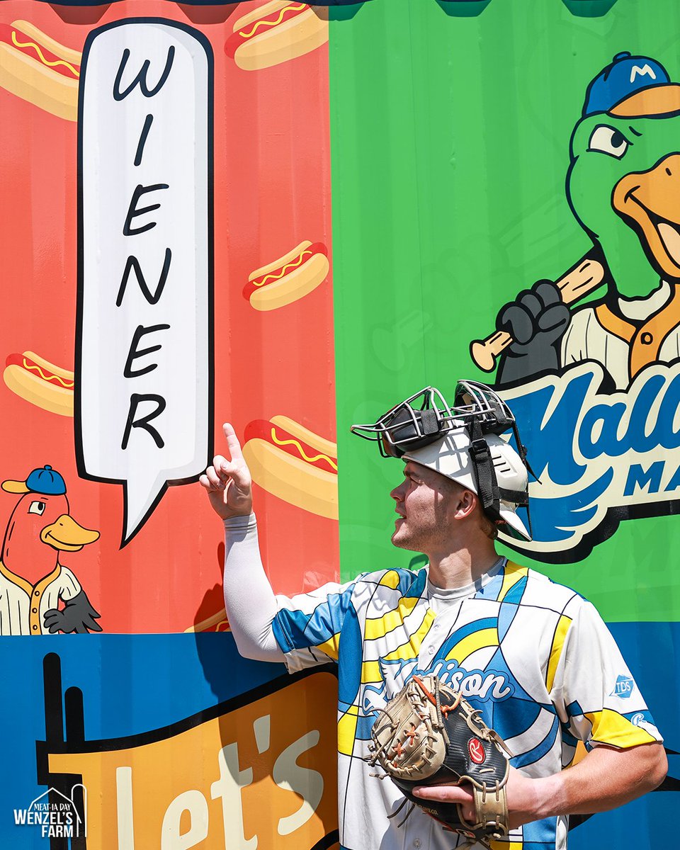 MadisonMallards's tweet photo. This is what peak Meat-ia Day performance looks like @wenzelsfarm https://t.co/bQg6nZspTo