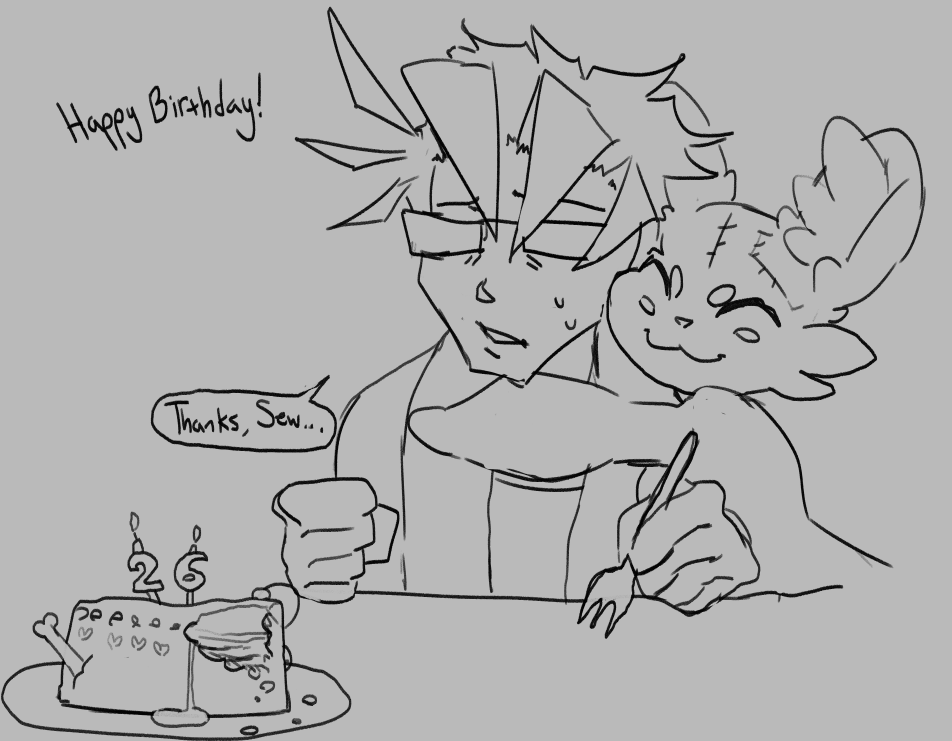 PhrenDraws's tweet photo. Birthday! https://t.co/G72nBSmCzK