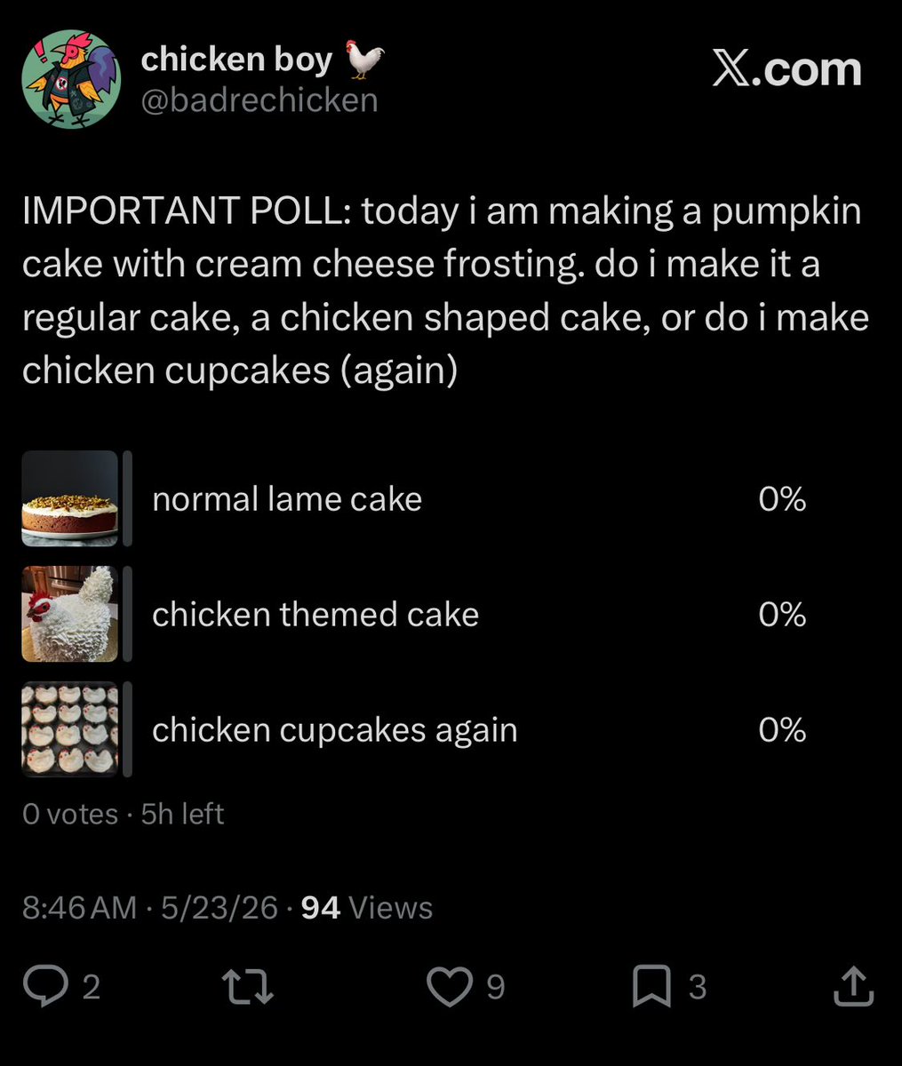 chicken boy ๐ tweet media