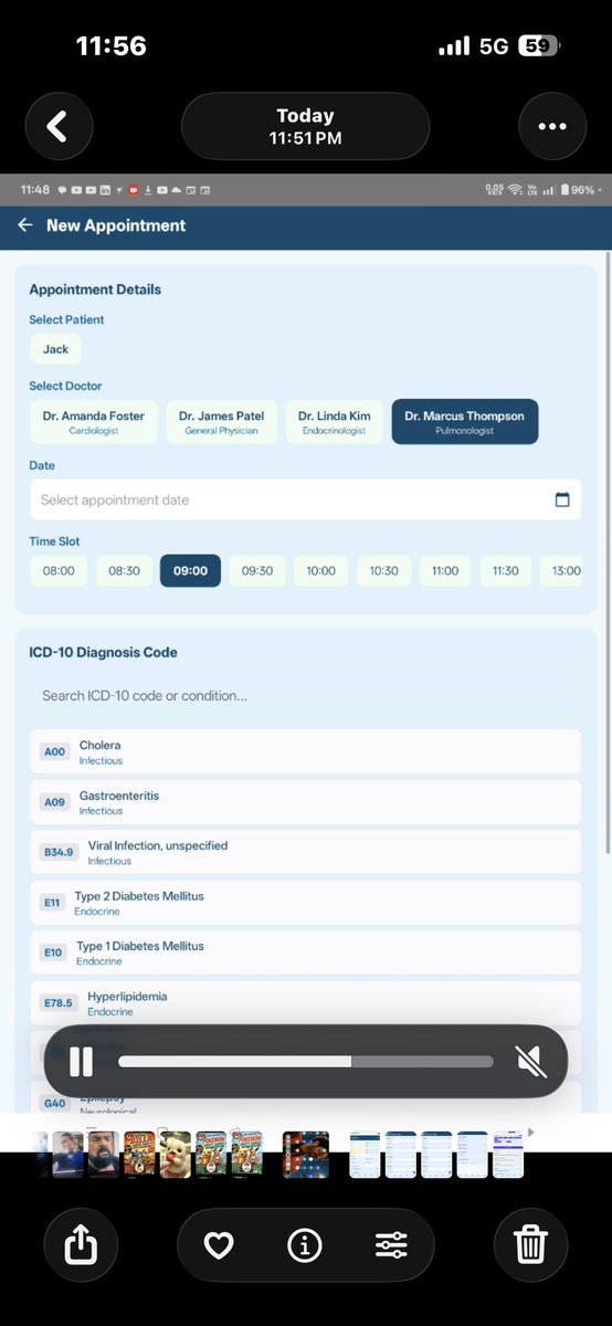 LakhanpalSvlt1's tweet photo. Another au based hospital management system using vibe coding and only AI#HealthTech🩺🏥
 #DigitalHealth
 #HealthcareIT
 #ICD10
 #HospitalManagementSystem 
 #DatabaseDesign 
 #PostgreSQL 
 #BackendEngineering #ArtificialIntelligence
 #MachineLearning
 #PredictiveAnalytics
 #AIMED https://t.co/eQgB23AAcY