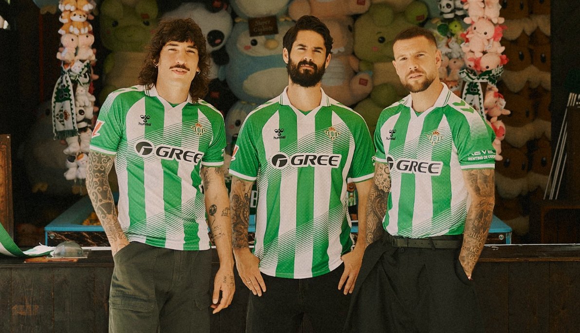 Pepelias17_'s tweet photo. 🟢⚪️El Real Betis estrena hoy la camiseta de la próxima temporada 2026/27 https://t.co/8tCSRKKiAt
