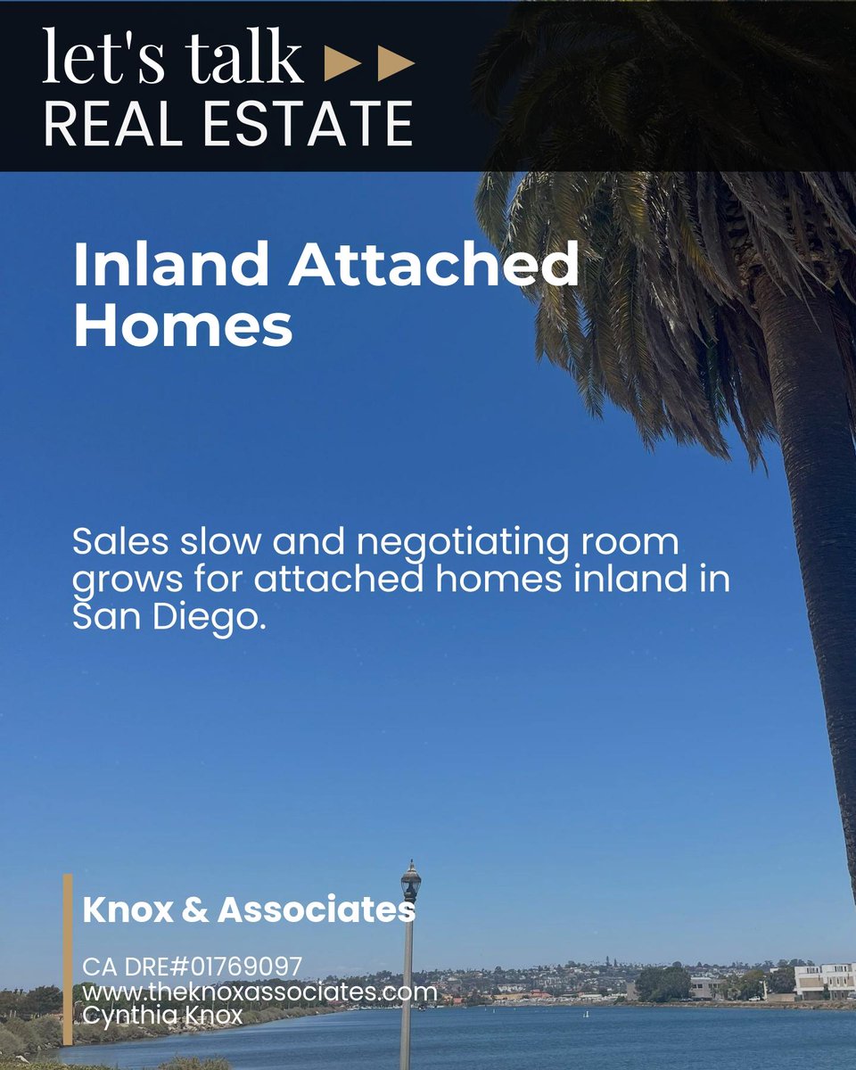 Cknox13's tweet photo. Coastal homes in Liberty Station stay competitive, while attached properties inland see slower sales and more negotiating room. 

Which San Diego neighborhood would you focus on for your next move? https://t.co/a5pYDYVvnP