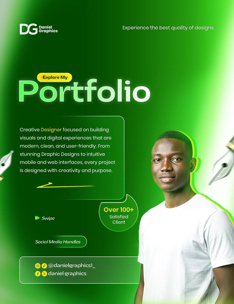 dan94120's tweet photo. Daniel Graphics
Explore My Portfolio 💯

#danielgraphics #flyer #portfolio #branding #design https://t.co/sMaD5hd3HL