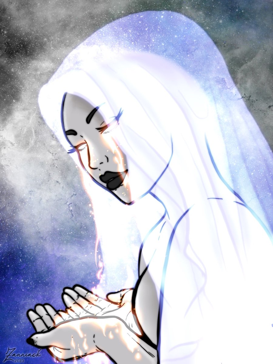 zanniack's tweet photo. @devi1canvas An older piece of mine but one of my favs. 🤍🩶🖤 https://t.co/t5mNvo2JiA