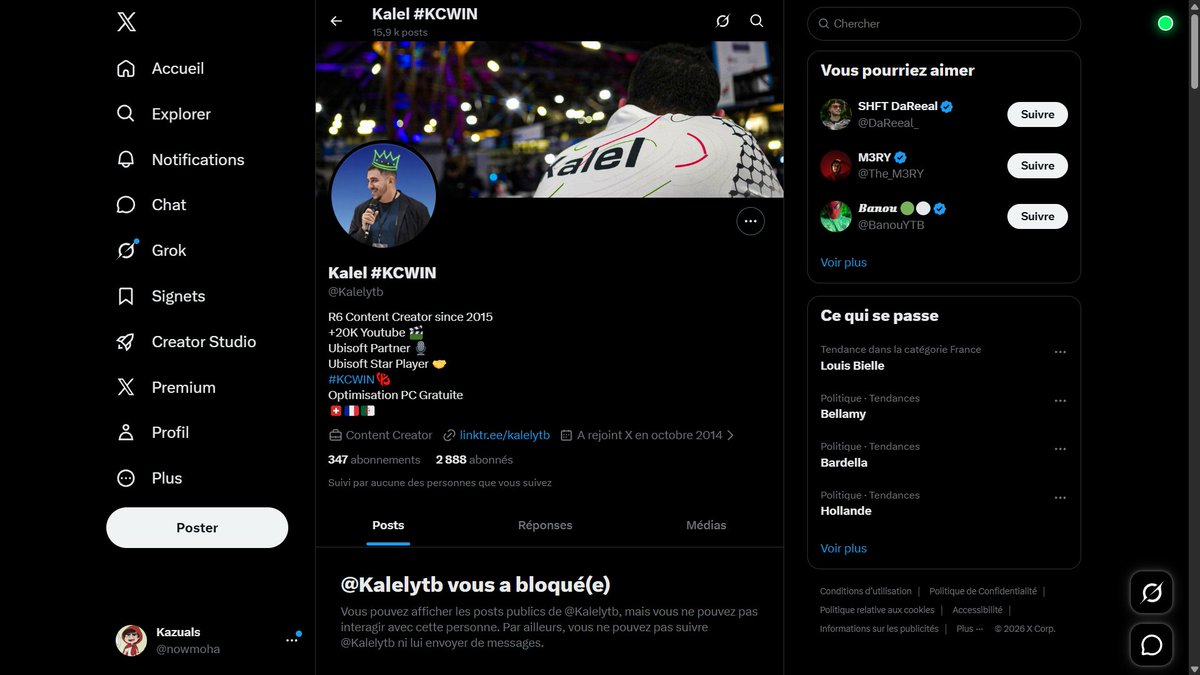 nowmoha's tweet photo. @Kalelytb qui me bloque parce que j'ai fait son app plus vite que lui (il l'a rendu dispo aujourd'hui alors que normalement c'était vendredi pro) https://t.co/71TXiokMWC