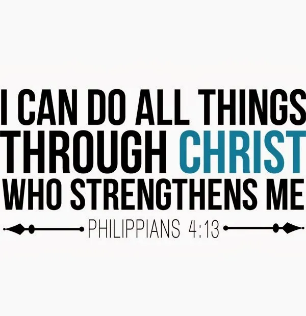 JesusSavesUs777's tweet photo. I can do all things through Christ who strengthens me.

Anyone else agree? https://t.co/v50mvB56b7