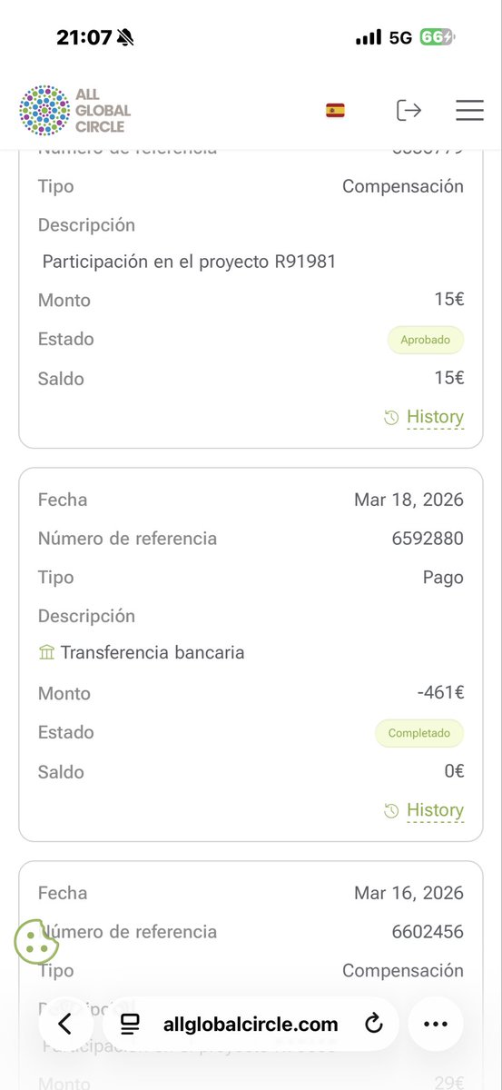 diegomc04's tweet photo. Para confirmaros como funciona y que después se puede sacar el dinero, adjunto foto. Cualquier duda preguntadme. @PostureoMedico @CTOMedicinaES @MedicinaJoven https://t.co/VIiYpnbrtb