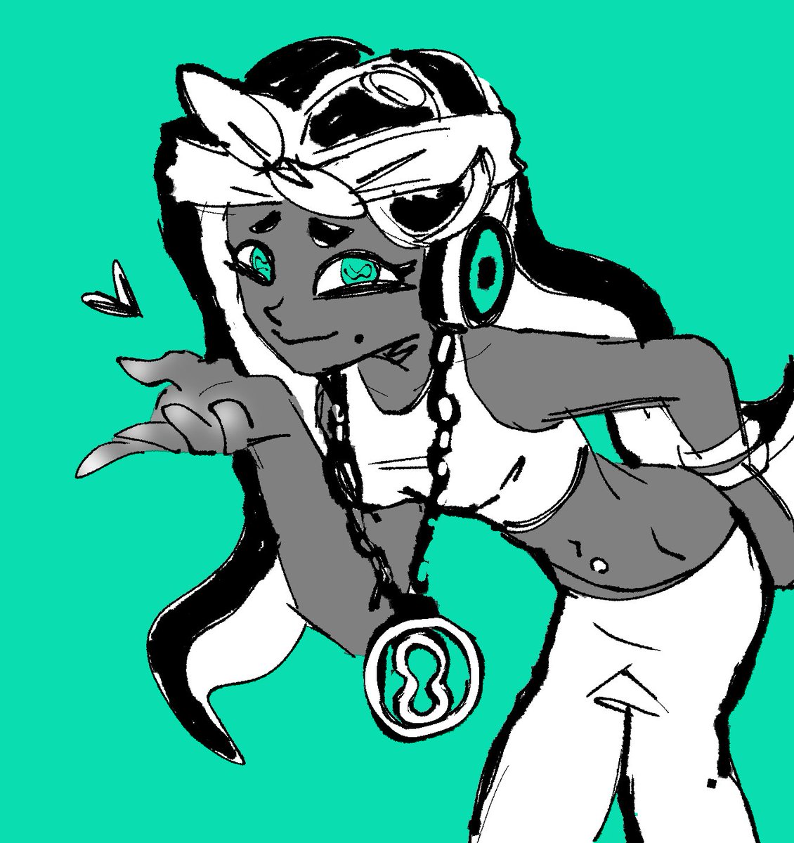 dynamo05x's tweet photo. Marina cuz Marina is cool and awreuejsome 
#Splatoon https://t.co/1CRG3LlFqG
