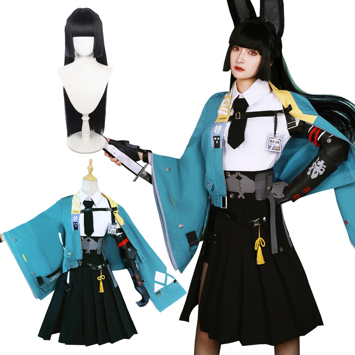 Rolecosplay's tweet photo. 🌟【ゼンゼロ コスプレ衣装 期間限定SALE】🌟

今だけ50%～65%OFF！
5月限定・在庫限りのお買い得チャンスです✨

🖤 星見雅 → XS / M
🤍 クレタ・ベロボーグ → XL / L
🔥 バーニス → XXL

📸 割引対象アイテムは画像をご確認ください

🔗 詳細・ご購入はこちら
https://t.co/pYi8SqLFnv https://t.co/gyOGm3Fp9p
