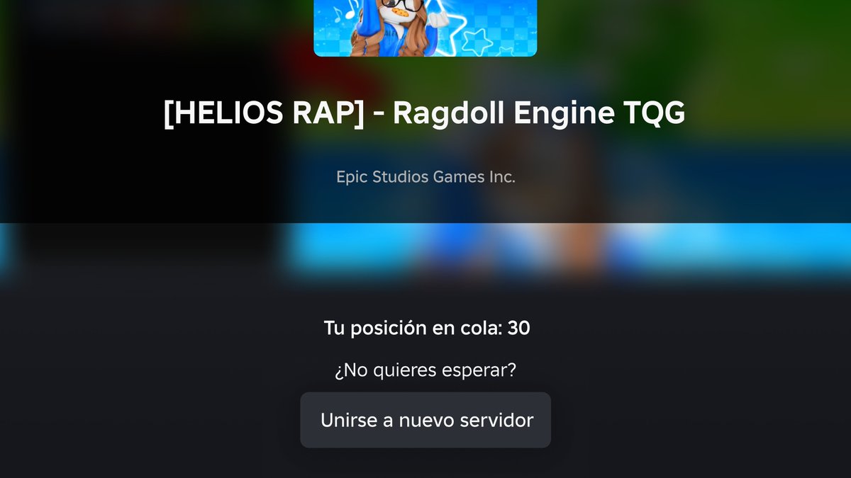 RN_Noticias1's tweet photo. Roblox ahora te permite que puedas ingresar a otro servidor de un juego en el menú de carga si te encuentras en una fila delante de jugadores. https://t.co/UV383O6gN8