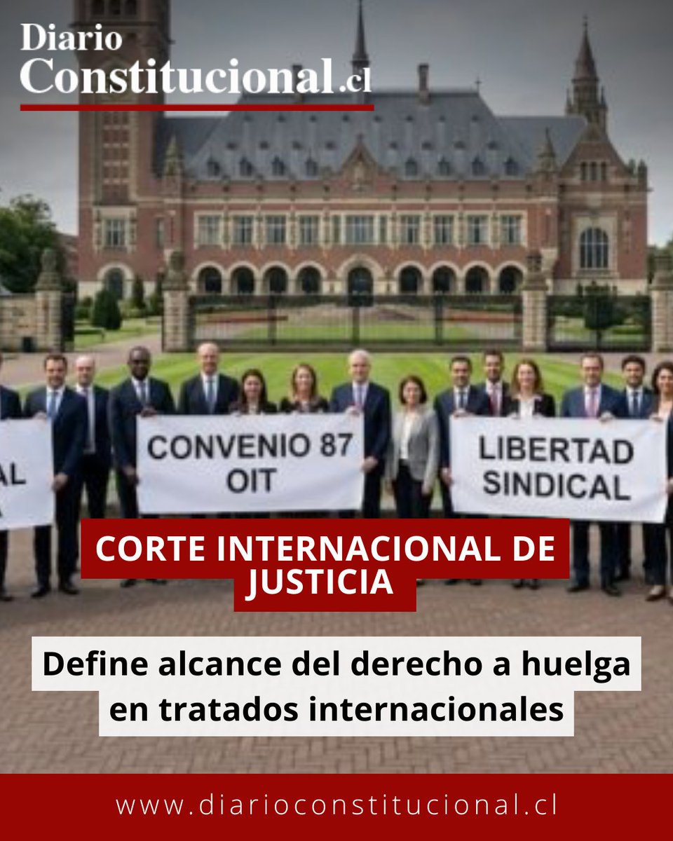 DiarioConst's tweet photo. ✊ La Corte Internacional de Justicia definió el alcance del derecho a huelga en tratados internacionales. ¿Hasta dónde debería protegerse este derecho?

Lee más en 👉https://t.co/KTDKYPXjAZ 
 
#DerechoLaboral #DerechoAHuelga https://t.co/QKLKL1Bkmq