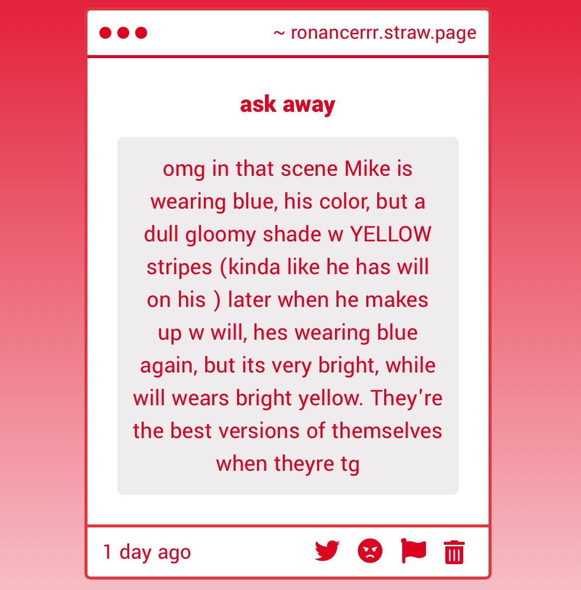 tab 𑣲 my baby, my love tweet media