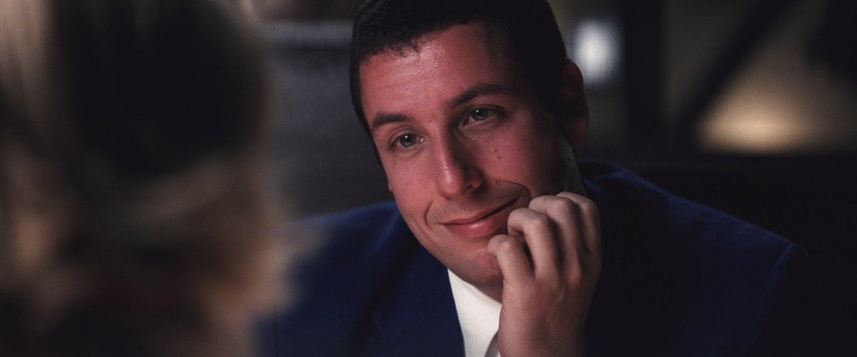 TheCinesthetic's tweet photo. Punch-Drunk Love (2002) dir. Paul Thomas Anderson https://t.co/47fa9R8lUu