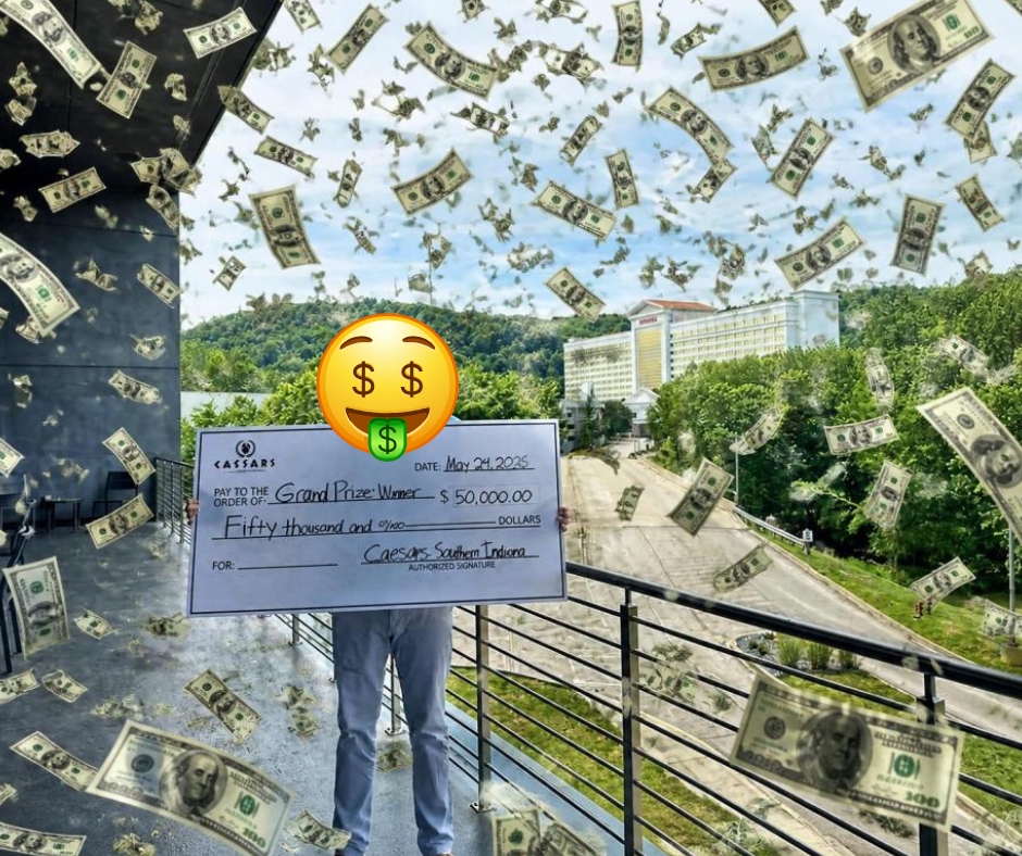 CaesarsSI's tweet photo. 🫵 This could be 𝓨𝓞𝓤 tomorrow... Don't miss out on the 𝙂𝙍𝘼𝙉𝘿 𝙁𝙄𝙉𝘼𝙇𝙀 of our Red, White &amp; Win Drawings where someone is walking away $50,000 richer🤑 

https://t.co/yZ5B7R5ZnT

Must be 21 years or older to gamble. Gambling Problem? Call 1-800-9-WITH-IT https://t.co/V6DFtI7f64