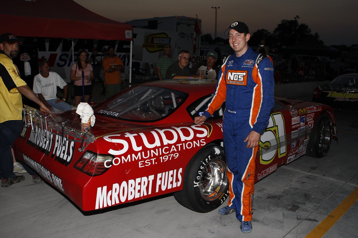 Inside_Track's tweet photo. The racing world lost an icon when Kyle Busch died suddenly. His career included visits to Canada &amp; battles with Canadian racers, while he also had an impact on the next generation of Canadians in the sport. We remember KB's connections to our country.
https://t.co/ZBPo3Ji2V7 https://t.co/gZbboYR8fO