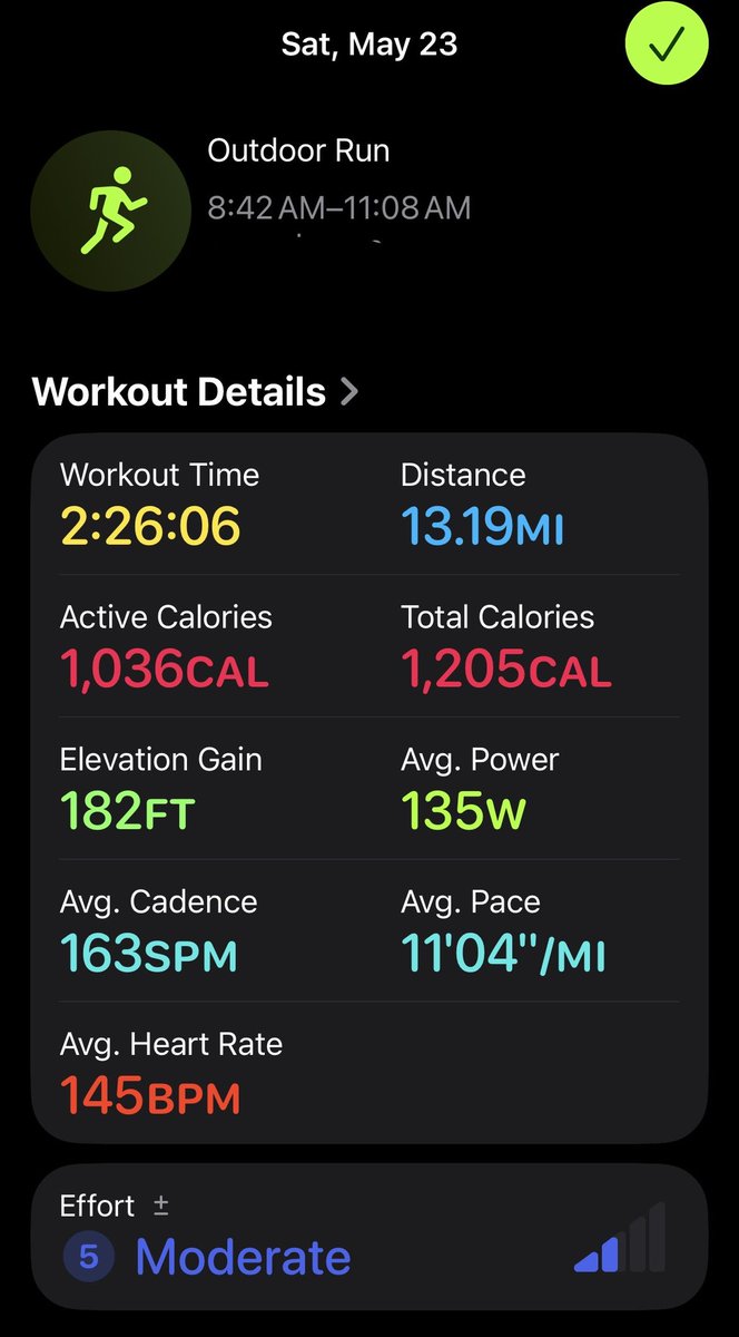 SmolWonderLoaf's tweet photo. Aimed for 10 miles, PR'ed my half marathon time instead 🏃‍♀️‍➡️ https://t.co/Z4pw6fjPEf