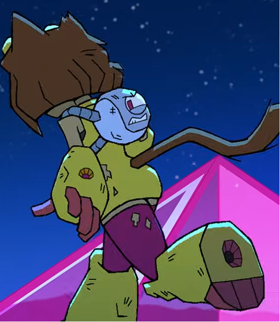papstuko's tweet photo. @glitch_prod @RubberNinja would that mean that she's been with farcade for nearly 10 years according to the colors in her design in the flashback👀 https://t.co/m1Dc2NBDxY