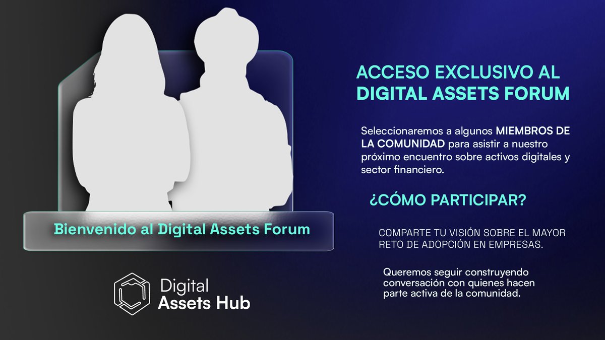 DigitalAssetsLa's tweet photo. INFORMACIÓN IMPORTANTE 🚨

Queremos llevar a miembros de la comunidad al DIGITAL ASSETS FORUM este 23 de junio.

Seleccionaremos algunos participantes para asistir al encuentro sobre activos digitales y sector financiero.

¿Cómo participar?👇 https://t.co/onCm7cwUCI