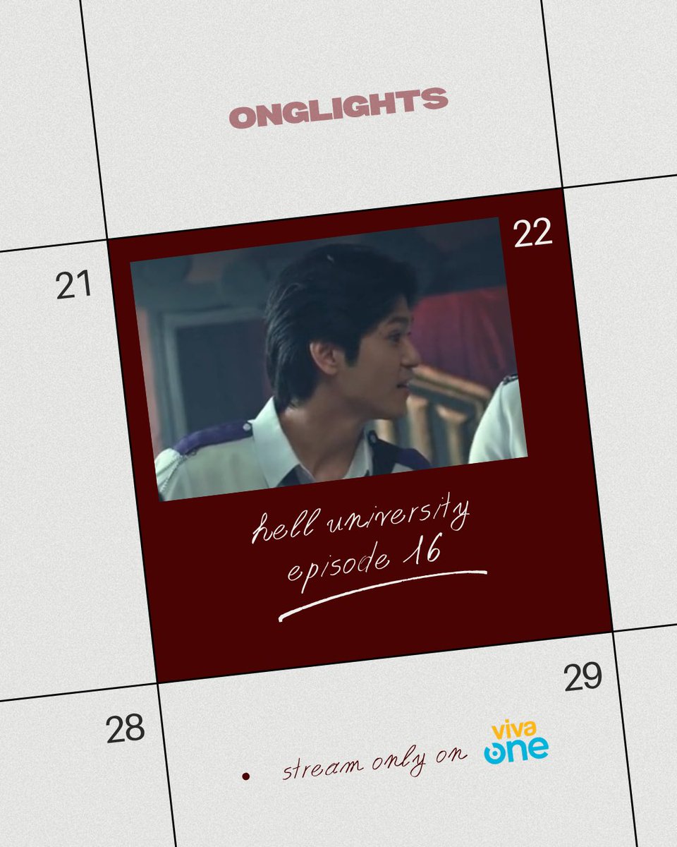 onglights's tweet photo. HELL UNIVERSITY EP 16 OUT NOW ‼️ 

Written By: KnightInBlack 
Directed By: Bobby Bonifacio Jr. 

Streaming only on #VivaOne

HUmanda sa DELUBYO

#HellUniversityDelubyo
#HellUniversity 
#DaveSilver 
#DerickOng https://t.co/U4CILhB4kE