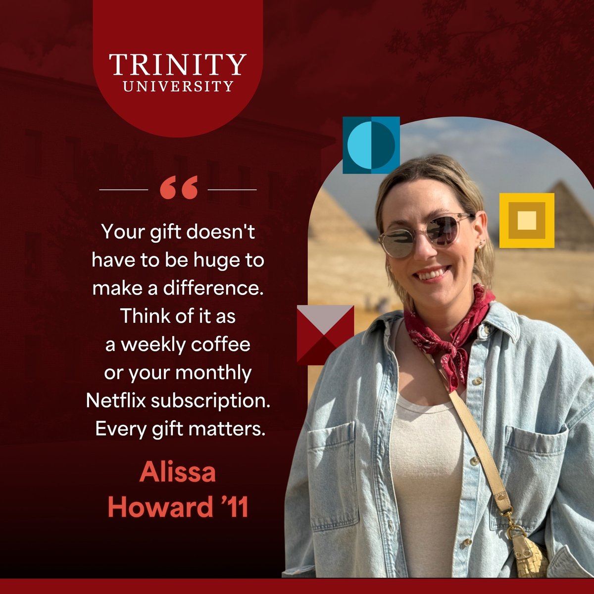 Trinity University Alumni Association tweet media