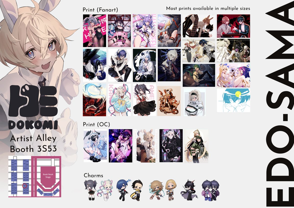 Edgy様 @ Dokomi 3S53! tweet media