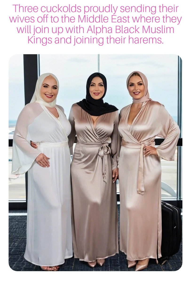 ustransmuslimah's tweet photo. #BNWO #MNWO #Cuckold #Transmuslimahsisterhood #Transmuslimah #BlackKing #BBC #BlackOwned #femboy #sissy #gay4bbc #sissy4bbc #BlackOnly #QoS #JoS #FLR #Emasculated #Humiliated https://t.co/uJcIQTRTRK