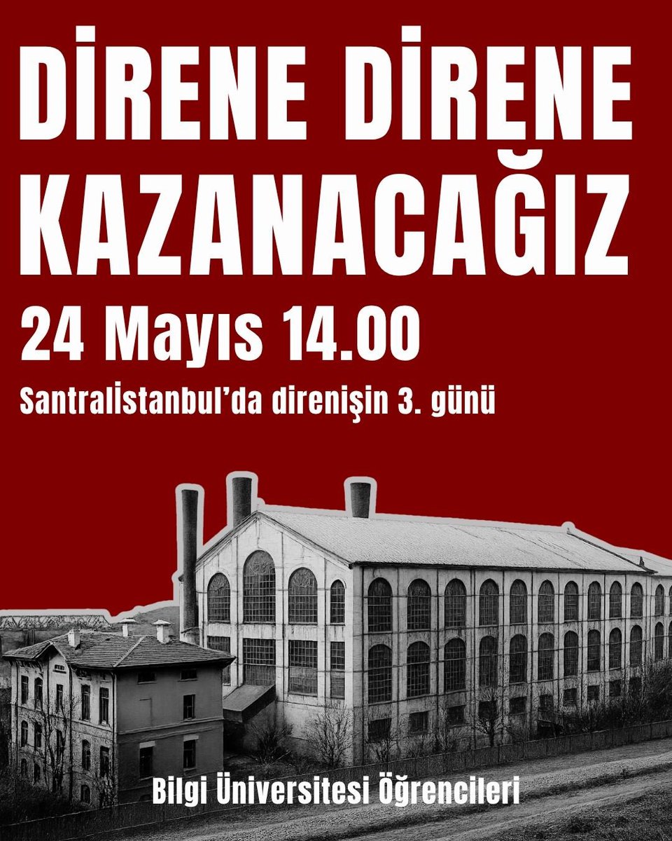 BİLGİ Öğrenci Dayanışması tweet media